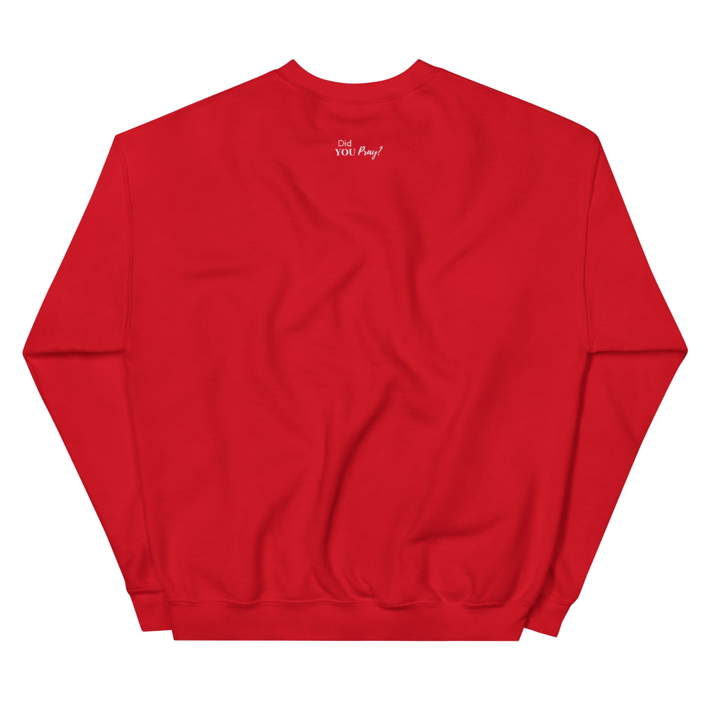 Red “Prayer Is My Love Language” Unisex Sweatshirt