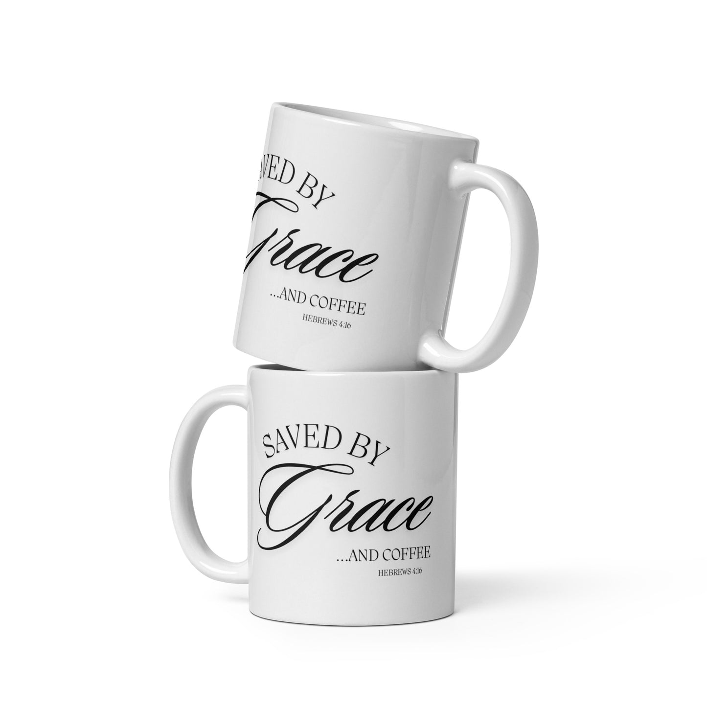 "Saved By Grace" Coffee Mug